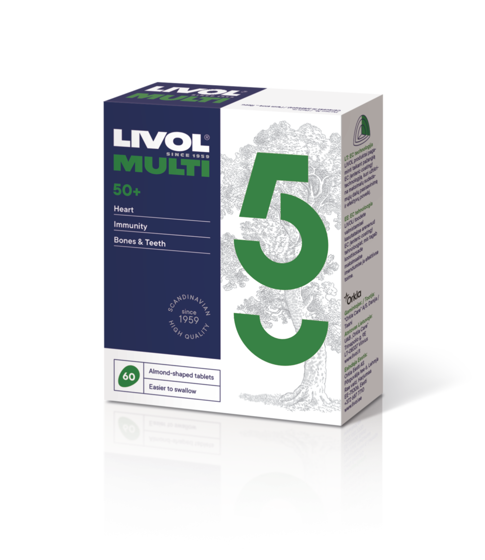 Livol Multi 50+ tabletid, 60 tbl