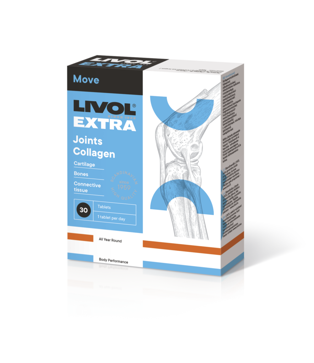 LIVOL EXTRA Joints Collagen, 30 tbl